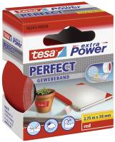TESA Gewebeband 38mmx2,75m rot 56343-00038-04