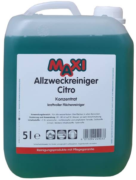 MAXI Allzweckreiniger Citro 5L 24903