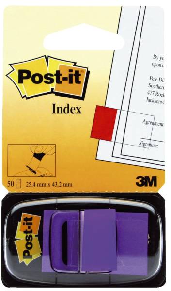 POST-IT Index 25,4x43,2mm lila 680-8