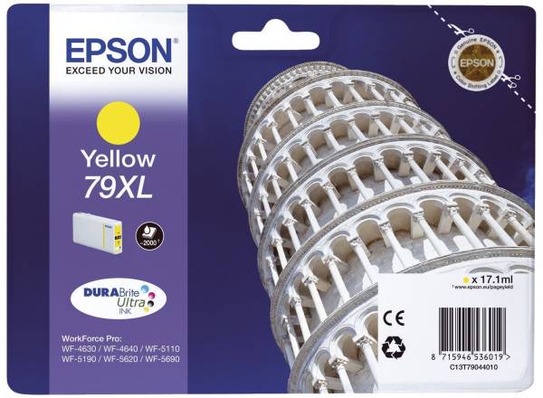 EPSON Inkjetpatrone Nr. 79XL yellow C13T79044010