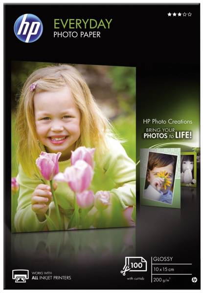 HP Fotopapier 100BL glossy P Q2510A A4 200g