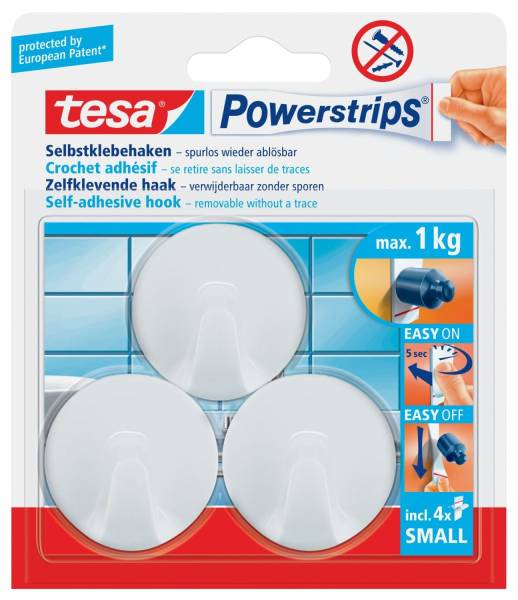 TESA Power Hacken weiß 57577-00000-00