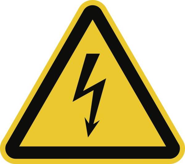 MOEDEL Schild Warnung vor elektrischer Spannung 2244345 58019 200mm SL