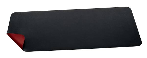 SIGEL Schreibunterlage Lederimitat schwarz/rot SA603 einrollbar 800x300mm