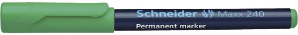 SCHNEIDER Permanentmarker Maxx 240 1-2mm grün SN124004