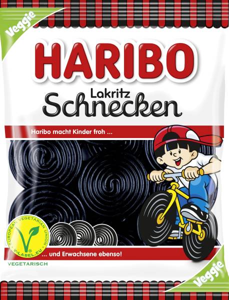 HARIBO Lakritz Schnecken 175g vegetarisch 300840