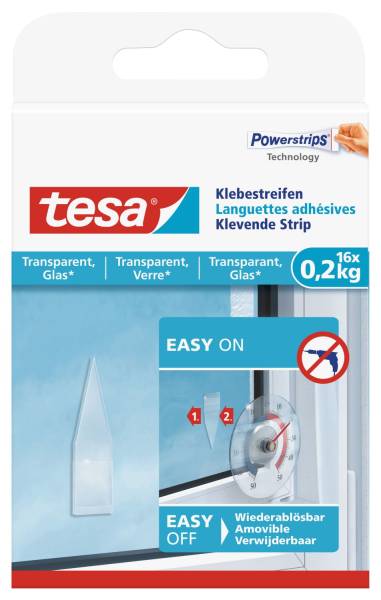 TESA Klebestrips 200g transp. 77732-00000-00 16ST