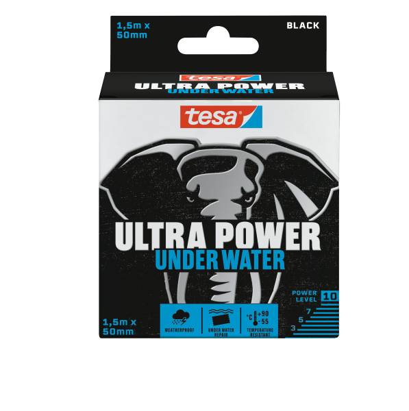 TESA Gewebeband Ultra Power Under Water sw 56491-00000-03 50mm x1,5m