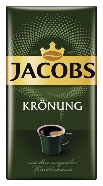 JACOBS Kaffee gemahlen Klassisch 500g 1004 KRÖNUNG