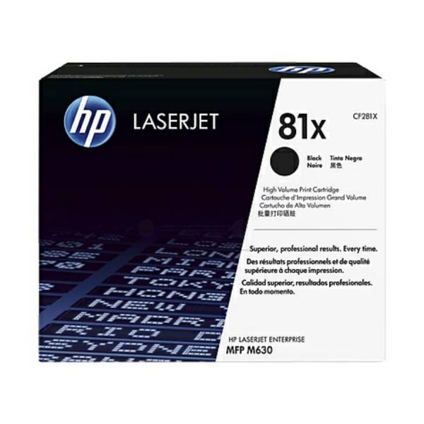 HP Lasertoner Nr. 81X schwarz CF281X
