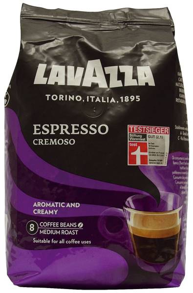 LAVAZZA Kaffee 1kg Espresso Cremoso ganze Bohne 789956000