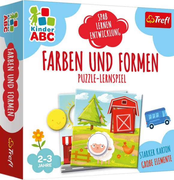 TREFL Kinder ABC Farben und Formen 02049 Deutsche Version