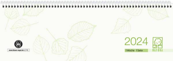 ZETTLER Tischkalender quer UWS 1W/1S 660050/146-0700 29,6x9,9cm