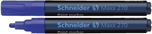 SCHNEIDER Lackmalstift Maxx 270 blau 127003 1-3mm