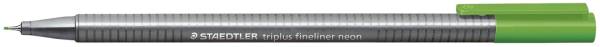STAEDTLER Fineliner Triplus neon-grün 334-501