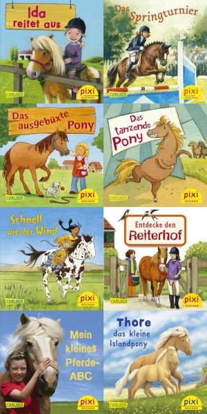 CARLSEN Bilderbuch Pixi Serie 231 105231 Pferde-Freundschaft