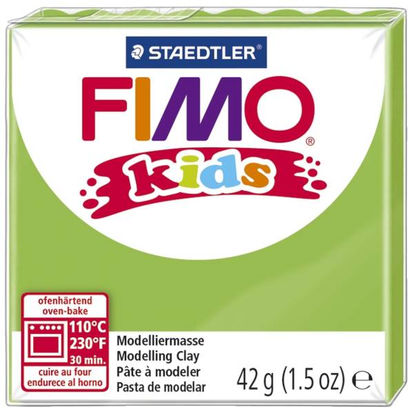 STAEDTLER Modelliermasse Fimo hellgrün 8030-51 Kids 42g