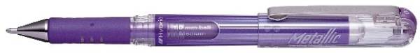 PENTEL Gelschreiber Hybrid met.violet K230-MVO Grip DX