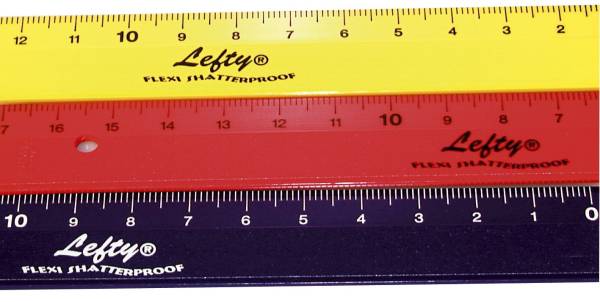 KUM Lineal Flexi-Lefty 15cm 201.21.29 f.Linkshänder