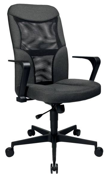 TOPSTAR Drehstuhl Director 80 anthrazit mit AL DNC80RDC2H weiche Rollen