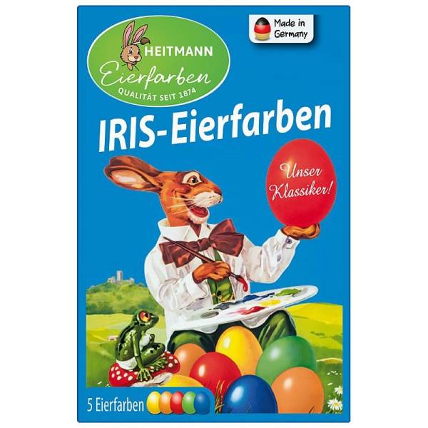 HEITMANN EIERFARBEN Ostereierfarbe Iris Heissfarben 1007784
