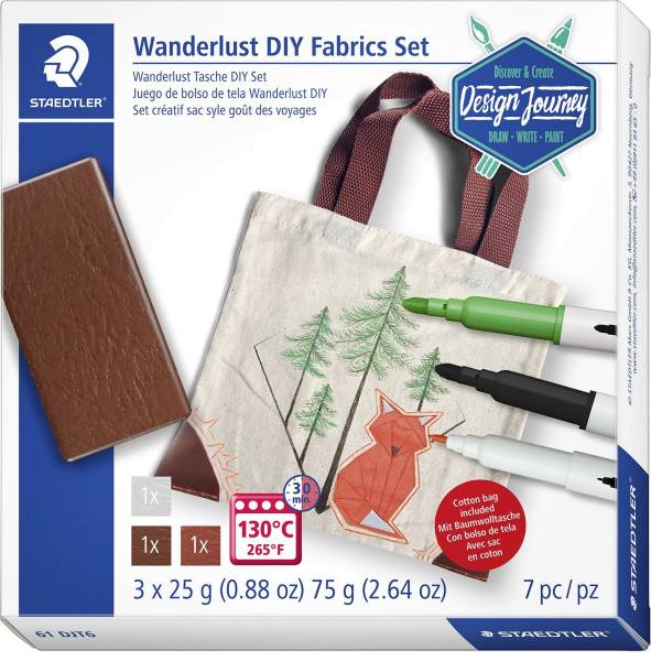 STAEDTLER Modellierset DJ Wanderlust Tasche 61 DJT6