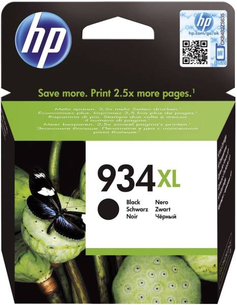 HP Inkjetpatrone Nr. 934XL schwarz C2P23AE