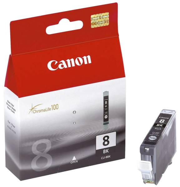 CANON Inkjetpatrone CLI-8BK schwarz 0620B001 13ml