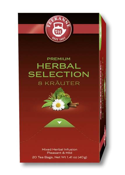 TEEKANNE Premium Herbal Selection / 8-Kräuter 6252 20Btl. à 2g