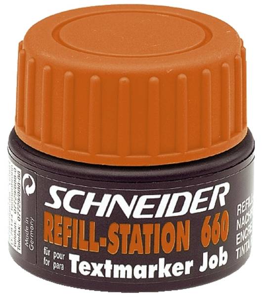 SCHNEIDER Tankstelle 660 orange SN166006 Refill St
