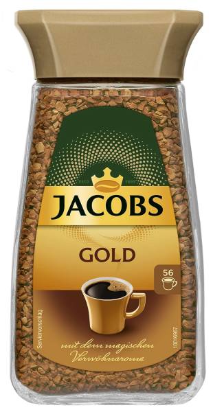 JACOBS Kaffee Gold Instant Glas 4035 200g