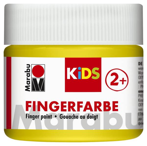 MARABU Fingerfarbe Kids gelb 03030 050 019 100ml