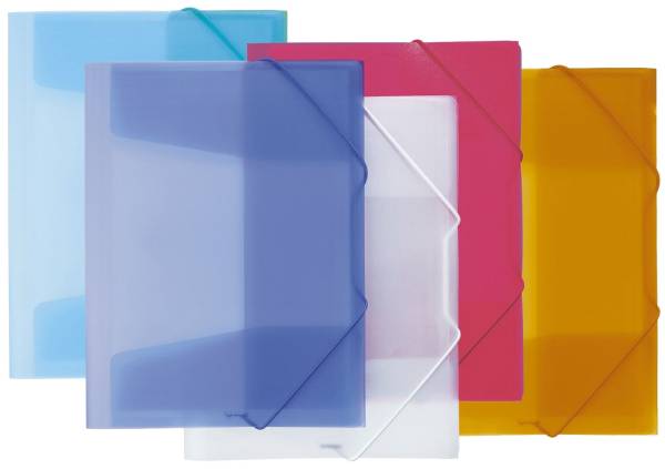 PAGNA Gummizugmappe PP A3 maisgelb 21638-04 Lucy Colours