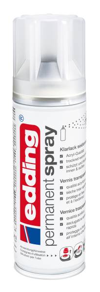 EDDING Spray Klarlack seidenmatt 5200-995 200 ml