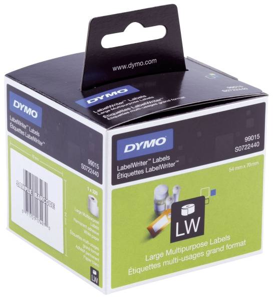 DYMO Diskettenetikett 54x70mm weiß S0722440 99015 320ST
