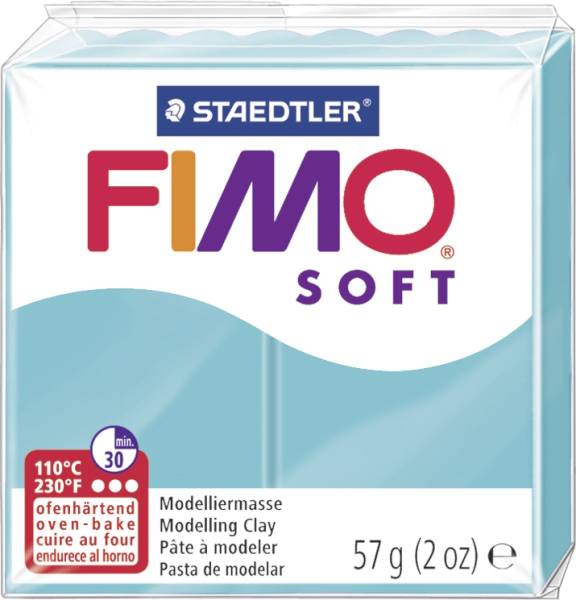 STAEDTLER Modelliermasse Fimo pfefferminz 8020-39 Soft 57g
