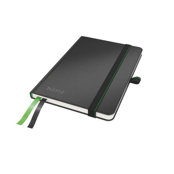 LEITZ Notizbuch A6 Complete schwarz 4480-00-95 liniert