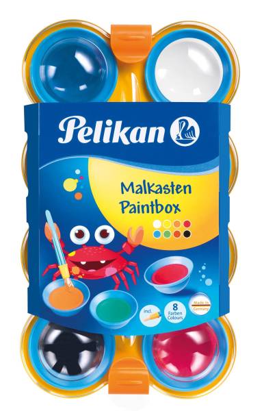 PELIKAN Farbkasten Mini Friends 8er 100401612 723122 755/8