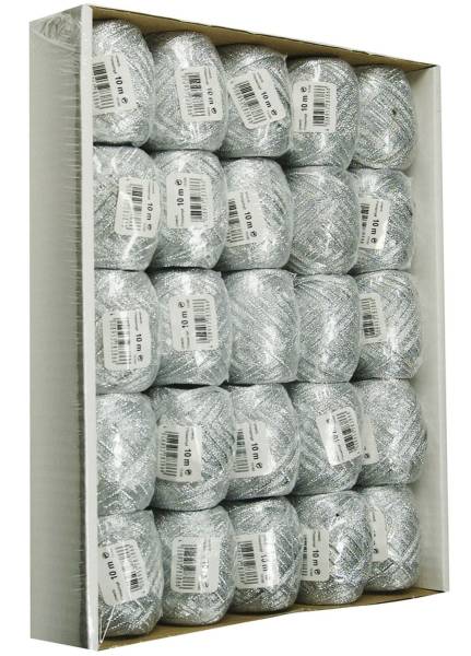 GOLDINA Eiknäuel 5mmx10m silber 1093005052510
