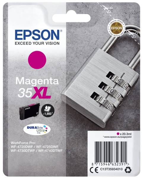EPSON Inkjetpatrone Nr.35XL magenta C13T35934010