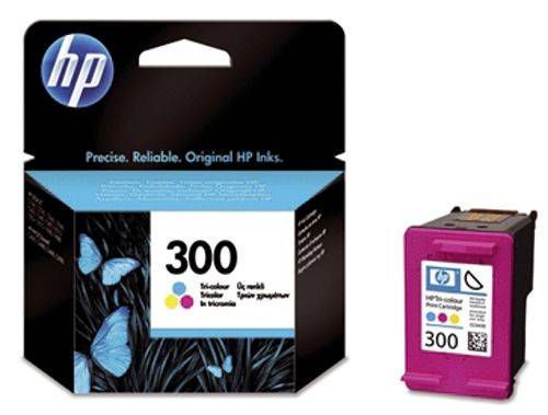 HP Inkjetpatrone Nr. 300 3-färbig CC643EE 4ml