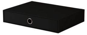 RÖSSLER Schubladenbox SOHO für A4 schwarz 1524452700