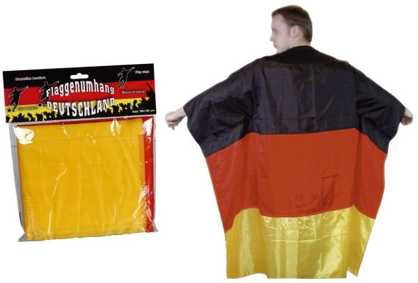 Fan-Umhang Deutschlandflagge 0/0757 90x150cm