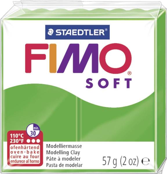 STAEDTLER Modelliermasse Fimo trop.grün 8020-53 Soft 56g