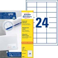 AVERY ZWECKFORM Universaletikett 64,6x33,8 ws 3658 AVERY ZWECKFORM Universaletikett 64,6x33,8 ws 3658