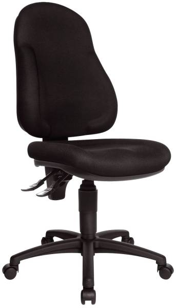 TOPSTAR Bürodrehstuhl Wellpoint 10 schwarz o. AL 8050BC0 ohne Armlehnen