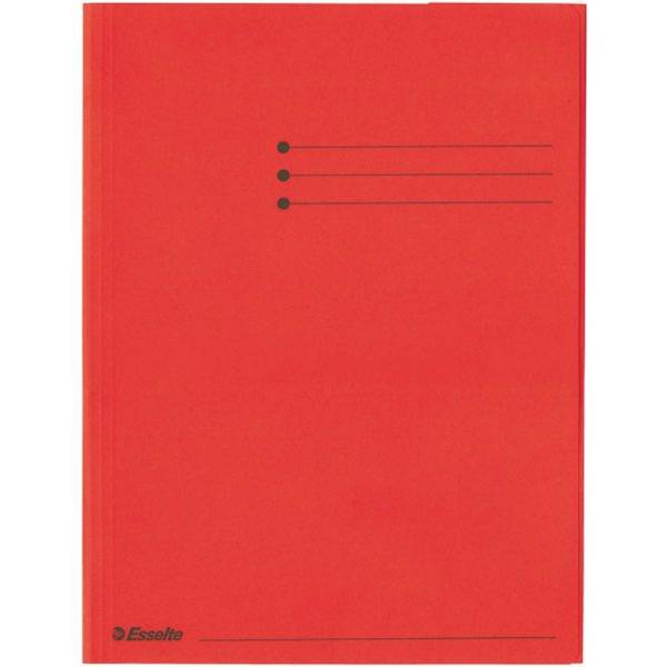 ESSELTE Dreiflügelmappe rot 44228