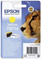 EPSON Inkjetpatrone T0714 yellow C13T07144012 5,5ml
