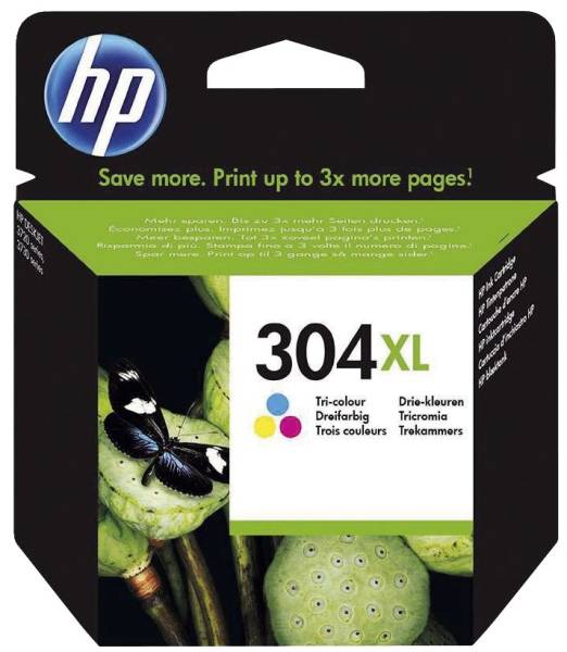 HP Inkjetpatrone Nr. 304XL 3-färbig N9K07AE