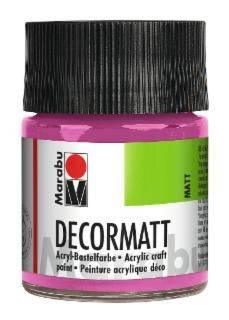 MARABU Decormatt Acryl pink 1401 05 033 50ml